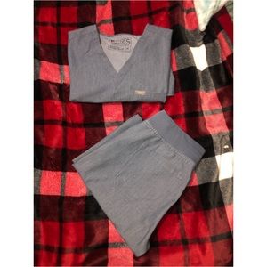 WEAR FIGS SCRUBS Heather Denim